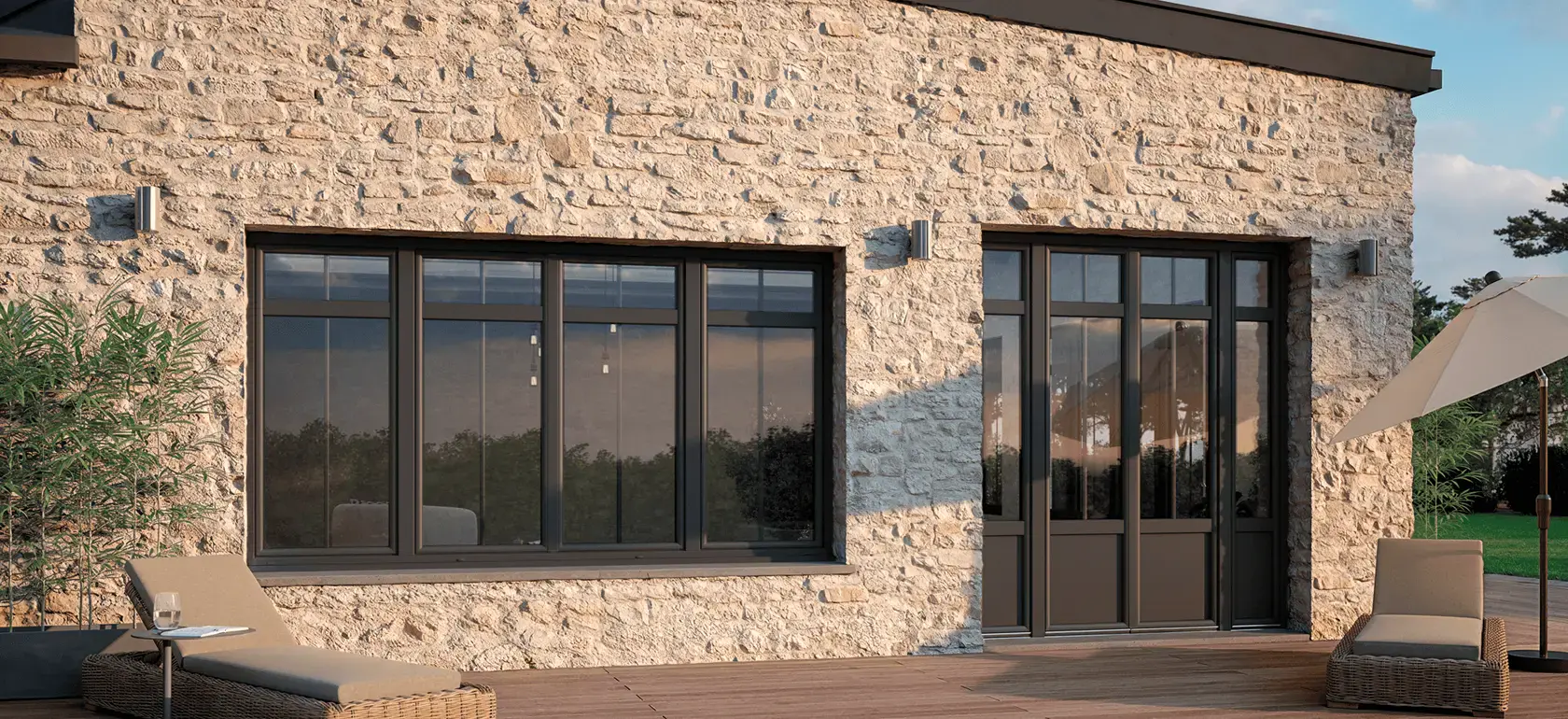 Votre partenaire Arcades et Baies PIED ET PERRAUD à Pornichet Fabricant installateur de fenêtres, portes et volets bois, pvc, alu